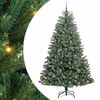 vidaXL Kunstig sammensatt juletre Gr&oslash;nn 180 cm PVC og metall