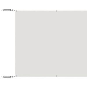 vidaXL Vertikal markise hvit 60x800 cm oxfordstoff