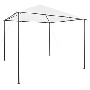 vidaXL Paviljong 3x3x2,9 m hvit 180 g/m²