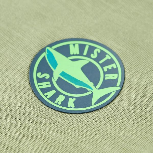 T-skjorte for barn lysekaki 140