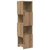 vidaXL Hj&oslash;rneskap 25,5x25x102cm Konstruert tre Artisan Eik