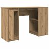 vidaXL Skrivebord artisan eik 120x42x76 cm konstruert tre