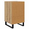 vidaXL Nattbordskap Artisan Eik 40 x 40 x 66 cm Konstruert tre