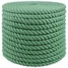 vidaXL Jute tau Gr&oslash;nn 100% Tossa jute