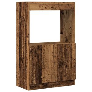 vidaXL Highboard gammelt tre 63x33x100 cm konstruert tre