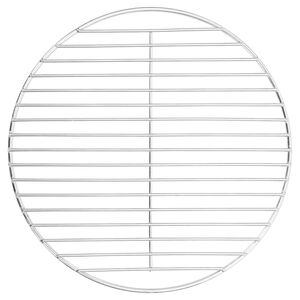 vidaXL Grillrist rund &Oslash;34,5 cm 304 rustfritt st&aring;l