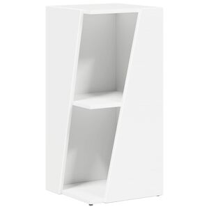 vidaXL Sidehylle 33 x 32 x 70,5 cm Konstruert tre Hvit