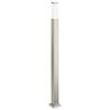 vidaXL Pullertlampe 110 cm rustfritt st&aring;l IP44
