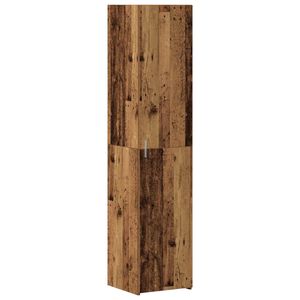 vidaXL H&oslash;yskap Gammelt tre 40 x 42,5 x 185 cm
