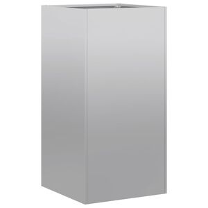 vidaXL Plantekasse 40x40x80 cm galvanisert st&aring;l