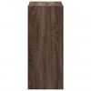 vidaXL Bokhylle brun eik 68,5x32x75 cm konstruert tre