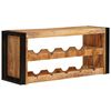 vidaXL Vinhylle Brun 100 x 45 x 33 cm Solid Grov Mango Tre