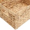 vidaXL Oppbevaringskurver 3 pcs Naturlig 40 x 30 x 18 cm Vannhyasint