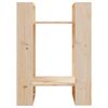 vidaXL Bokhylle/romdeler 41x35x57 cm heltre furu