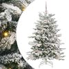 vidaXL Kunstig sammensatt juletre Hvit 120 cm PE og PVC