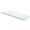 vidaXL Hyllepaneler 2 stk klart glass 60x15 cm