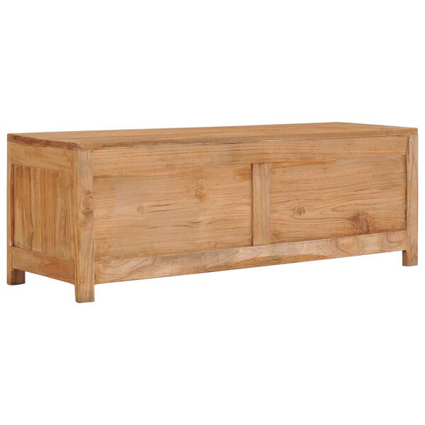 vidaXL TV-benk 100x30x35 cm heltre teak
