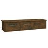 vidaXL TV-benk r&oslash;kt eik 88x26x18,5 cm konstruert tre