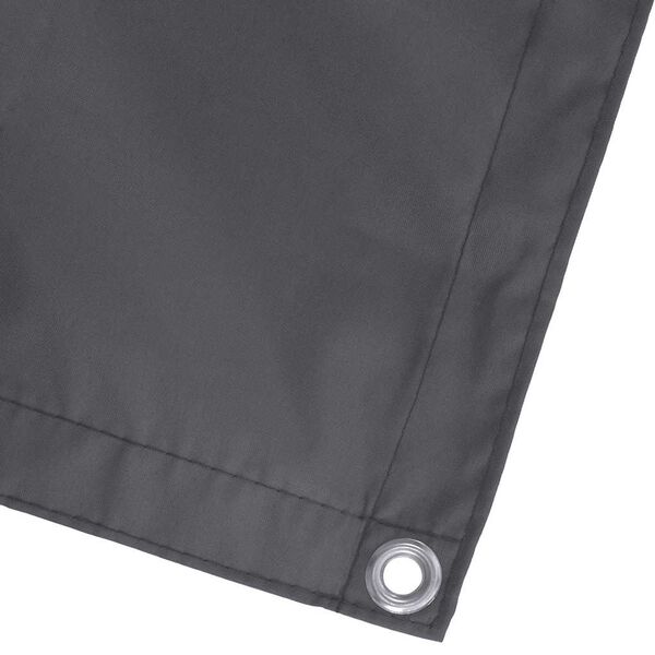 vidaXL Balkongskjerm antrasitt 75x700 cm 100% polyester oxford