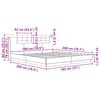vidaXL Sengestamme med hodegatt Gamle tre 180 x 200 cm Konstruert tre