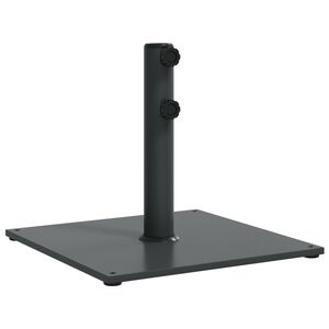 vidaXL Parasollfot for &Oslash;32/38/48 mm stenger 17 kg firkantet