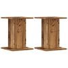 vidaXL Plantestativer 2 stk gammelt tre 30x30x40 cm konstruert tre