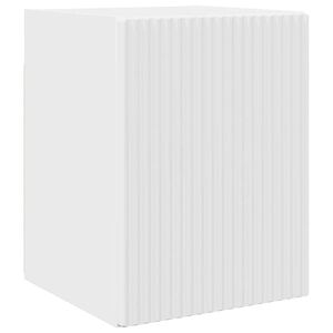 vidaXL TV Veggskap Glanset Hvit 30 x 31 x 40 cm Konstruert tre