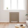 vidaXL Radiatordeksel MDF 78 cm