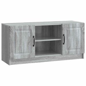 vidaXL TV-skap Gr&aring; sonoma 102 x 34,5 x 47 cm Konstruert tre
