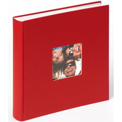 Walther Design Fotoalbum Fun 30x30 cm rød 100 sider