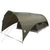 vidaXL Tunnel Tent med Regntrekk Vannavvisende 10 person Army gr&oslash;nn