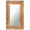 vidaXL Speil 80x50 cm heltre mango