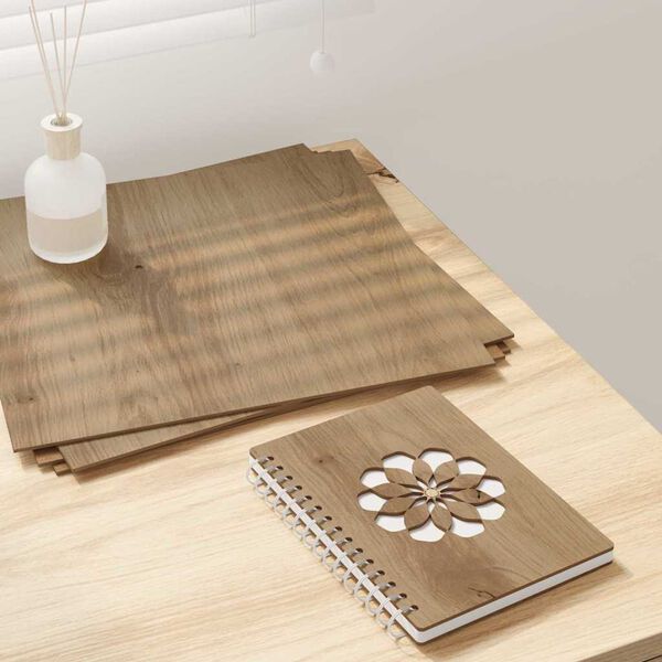 vidaXL Dekorpaneler 50 pcs Artisan Eik 30 x 30 x 0,27 cm