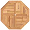 vidaXL Sammenleggbart hagebord 110x110x75 cm heltre teak