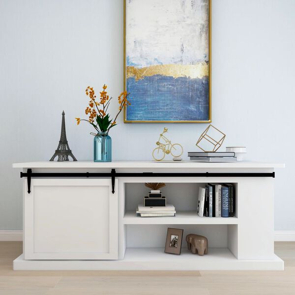 vidaXL Mini skyved&oslash;rsett karbonst&aring;l 183 cm