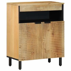 vidaXL Skjenk brun 60x33x75 cm heltre mango