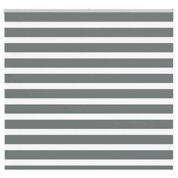 vidaXL Sebragardin m&oslash;rkegr&aring; 160x100 cm stoff bredde 155,9 cm polyester