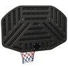 vidaXL Basketballplate svart 109x71x3 cm polyeten