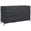 vidaXL M&oslash;belbeskyttelse Ensfarget Svart 180 x 70 x 90 cm 210D