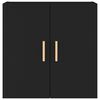 vidaXL Veggskap svart 60x30x60 cm konstruert tre