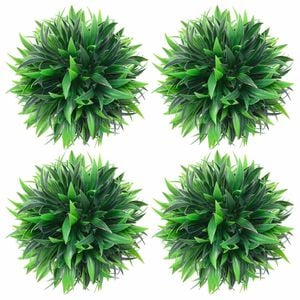 vidaXL Kunstige buksbomballer 4 stk 15 cm