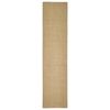 vidaXL Sisalteppe for klorestolpe 80x350 cm