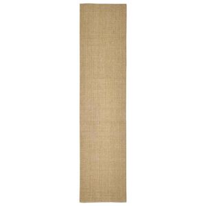 vidaXL Sisalteppe for klorestolpe 80x350 cm