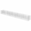 vidaXL Gabion h&oslash;ybed galvanisert st&aring;l 450x50x50 cm