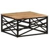 vidaXL Salongbord 68x68x35 cm heltre akasie