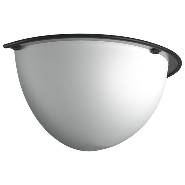 vidaXL Trafikkspeil halv kuppel 2 stk Ø30 cm akryl