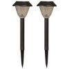 Luxform Soldrevet LED AYR-spotlys for hage Kodiak 2 stk