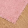 vidaXL Kunstpels Kanin Teppe Olite Rosa 160 x 230 cm Polyester