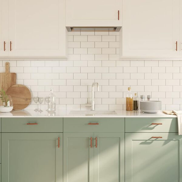 vidaXL Skaph&aring;ndtak 10 stk bronse 64 mm rustfritt st&aring;l