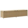 vidaXL Putekasse blandet beige 469L cm polyrotting